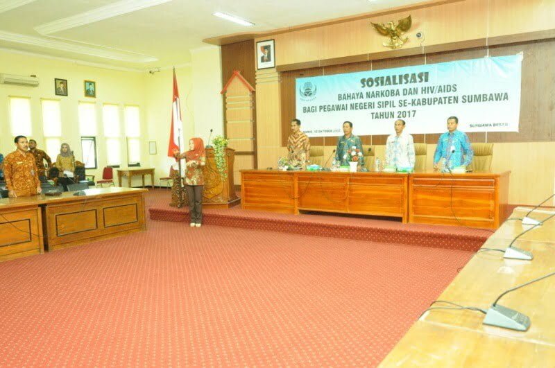 hut korpri dan sosialisasi narkoba